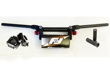 Fasst Co Flexx 14 Quad Low Handlebars Bars Orange Pad Clamps Grips Universal ATV