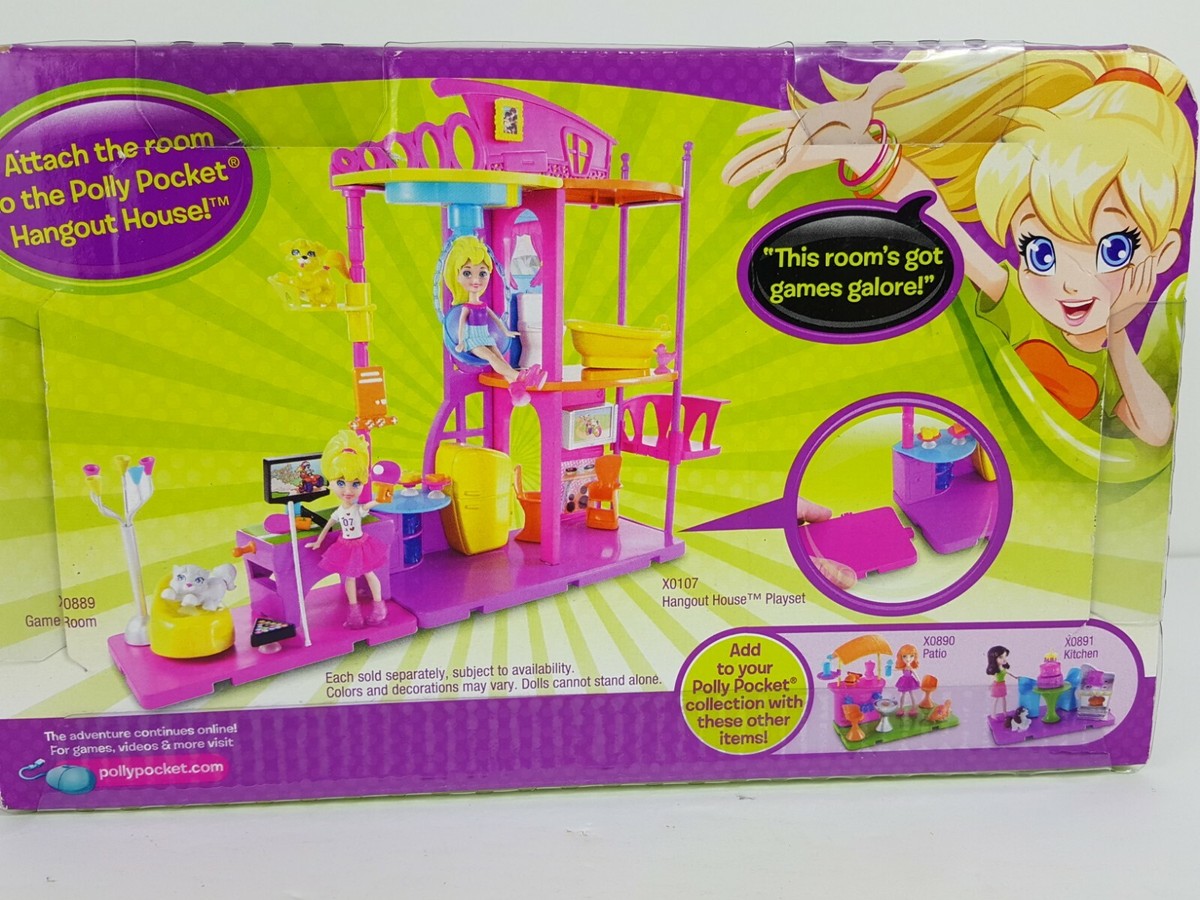 Board Game Play Polly Pocket Games Polly Pocket Room Decoration