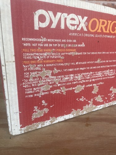 ⭐️1989 VTG Pyrex Originals 11 Piece Bakers Choice Set 1260⭐️NEW SEALED⭐️RARE⭐️ - Picture 8 of 14