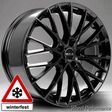 23 Zoll MM2 Alufelgen 10x23 5x112 ET30 in schwarz glänzend für Mercedes GL GLS