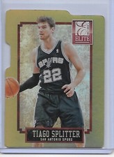 2013-14 Elite Gold Status Diecut insert TIAGO SPLITTER SAN ANTONIO SPURS 20/24