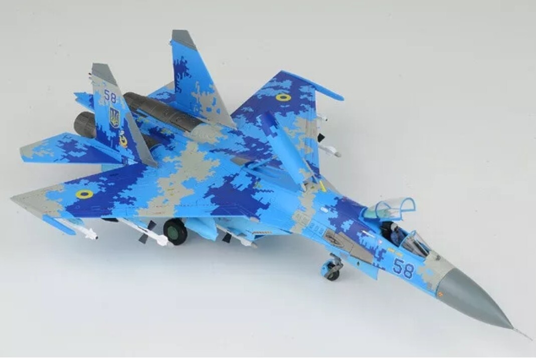 NEW HOBBY MASTER 1:72 scale SU-27 FLANKER-B UKRAINIAN AIR FORCE
