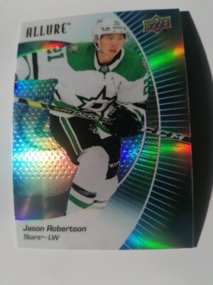 Traiding card JASON ROBERTSON ICH STARS 2023/24 ALLURE HOCKEY NR. 51