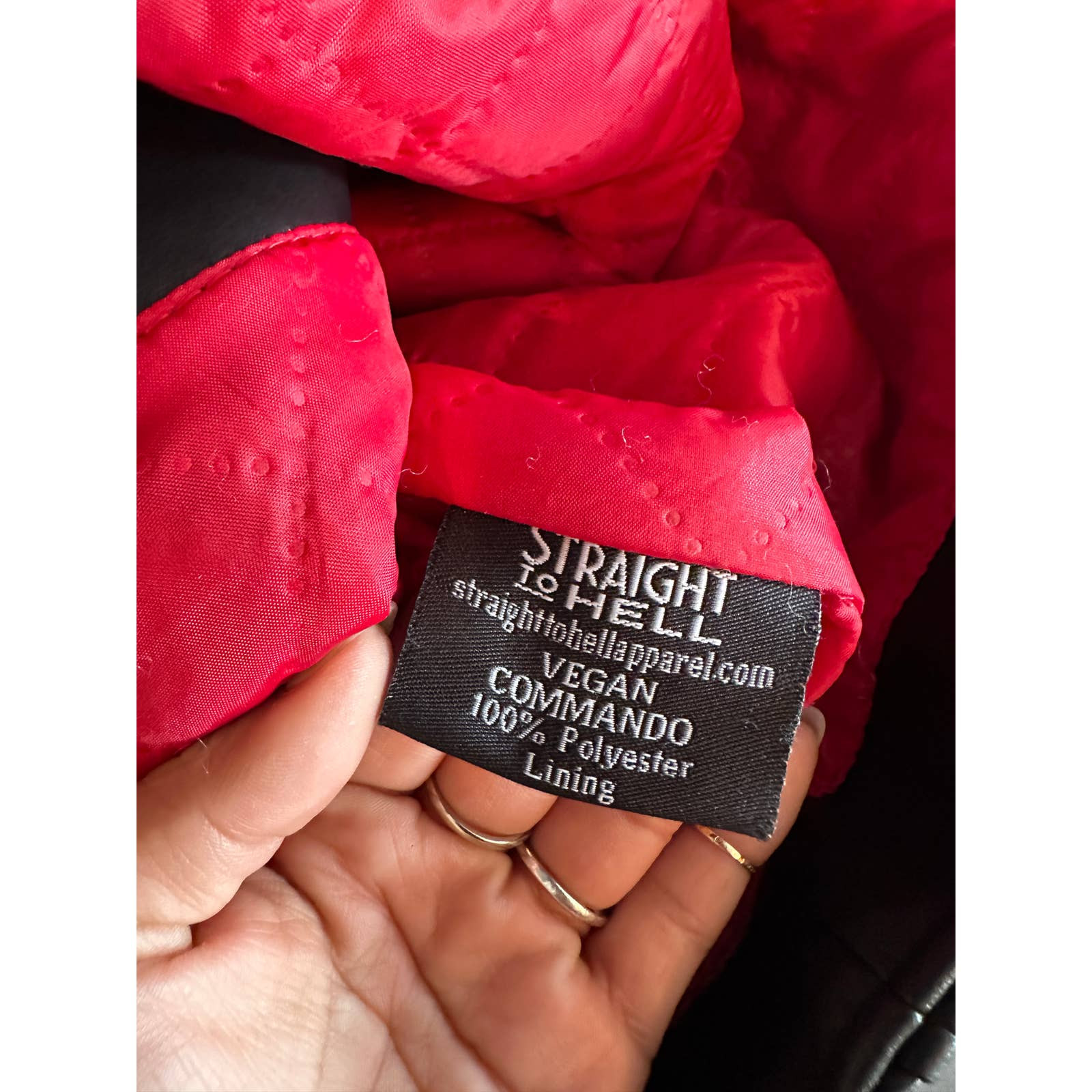 Straight to Hell Vegan Commando Jacket - image 7