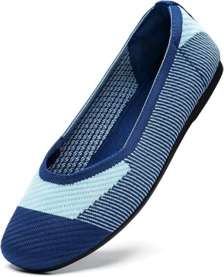 Damenschuhe Ballerinas Pumps Größe UK 6,5 waschbar rutschfest flexibel