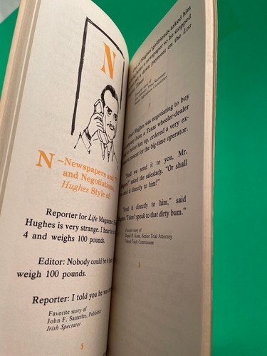 The Encyclopedia of Howard Hughes Jokes by Leighton & Atkins 1972 RARE Acropolis - Picture 10 of 12