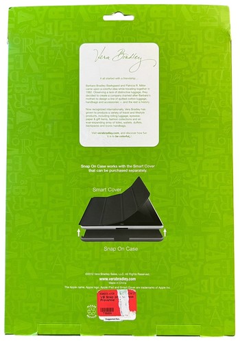 VERA BRADLEY Provencal Multi-Color Hard Snap On Ipad Case for Ipad 2 & 3 NIB - Picture 2 of 2