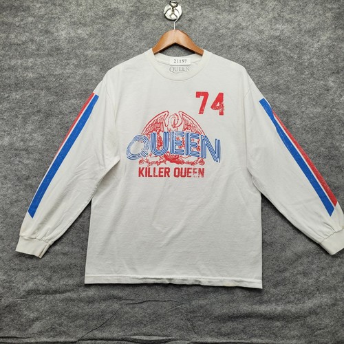 Queen T-Shirt Large Long Sleeve 