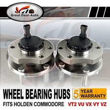 Front Wheel Bearing Hubs Hub for Holden Commodore VT2 VX VU VY VZ V6 V8 ABS PAIR