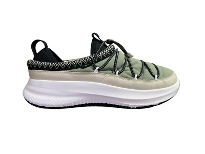 UGG Olive Green and Cream Men\'s Ankle Sneakers UGG leather sneakers Heritage Utility Sneaker green color  main image 4