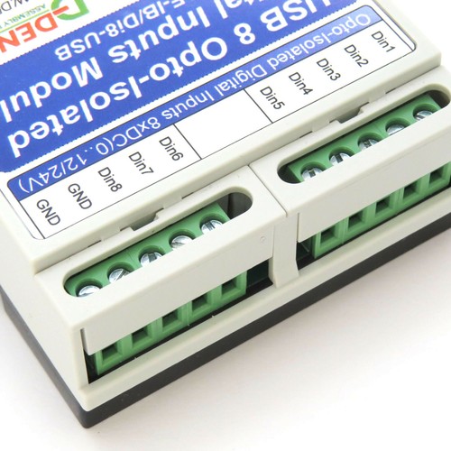 Modulo di ingresso digitale optoisolato USB 8 per il monitoraggio dei sensori - Foto 4 di 7