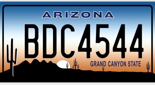 Plaque Immatriculation USA 30x15 Utah