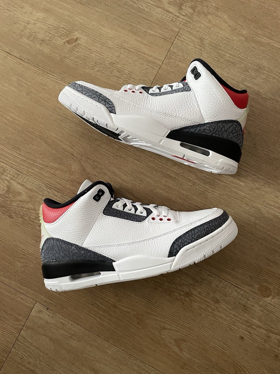 靴 Nike Air Jordan 3 SE Fire Red Denim Sneak Peek: Air Jordan 3 SE Denim 