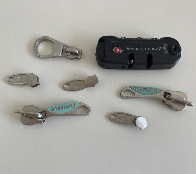 Suitcase Parts Travelling Handle Strap Grip Zipper Pull Logo