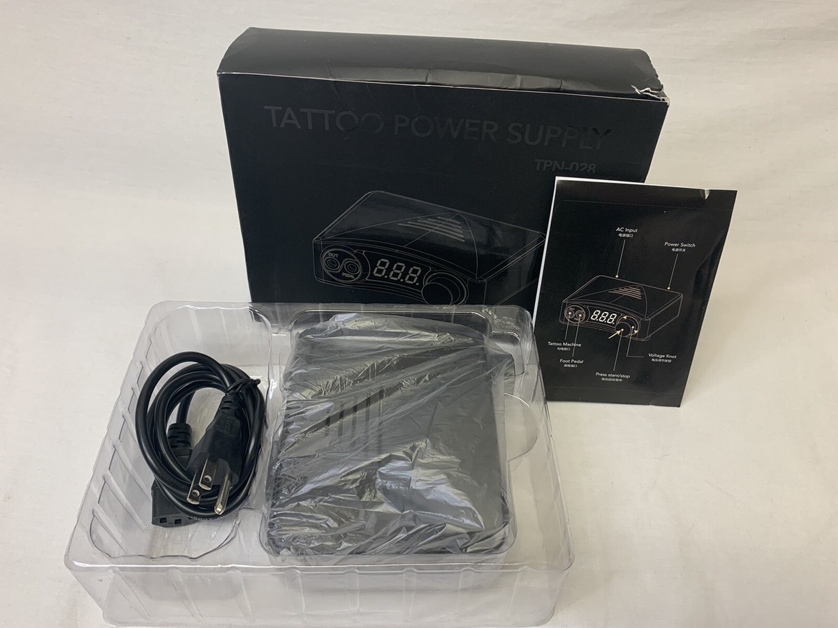 TPN028 Tattoo Power Supply 3A Power Supply Tattooing Power Cord