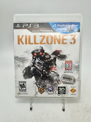KillZone 3 (PS3 PlayStation 3) Tested CIB Complete w Manual FPS Action Game