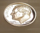 1963 Gem CAMEO Proof "EYE CANDY" Dime 90% Silver Blazing Luster#921~ 12