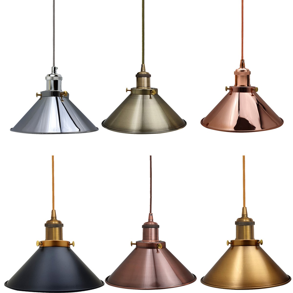 METAL Ceiling ROSE Vintage Industrial Lights Fitting Part Ceiling Light Fittings