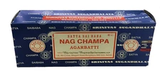Satya Sai Baba Nag Champa Agarbatti Incense Sticks Box 250gms Hand Rolled Fine