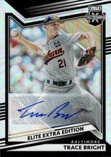 2022 Panini Elite Extra Edition Signatures Trace Bright Auto Baltimore Orioles
