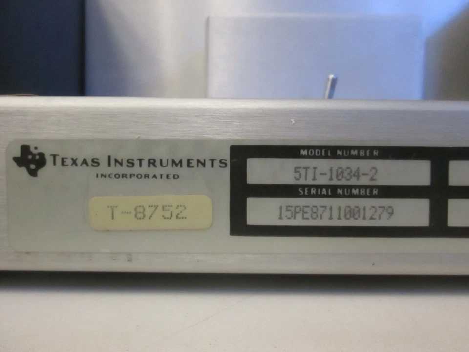 Texas Instruments 5TI-1034-2, Sequencer Module, Used - Imagem 3 de 4