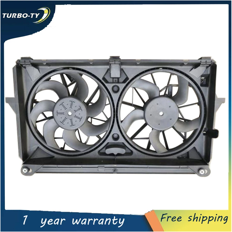 Ventilador de refrigeración del radiador 2005-2006 para GMC Sierra 2500 1500 para Chevrolet GM3115212 Foto 3 de 4