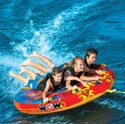 DC Comics Superman Inflatable Soft Top River Boat 3 Person Water Inner Tube