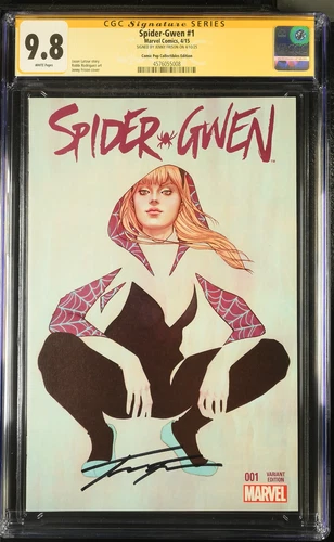 Spider-Gwen #1 Jenny Frison 2015 Variant CGC 9.8 - Signed