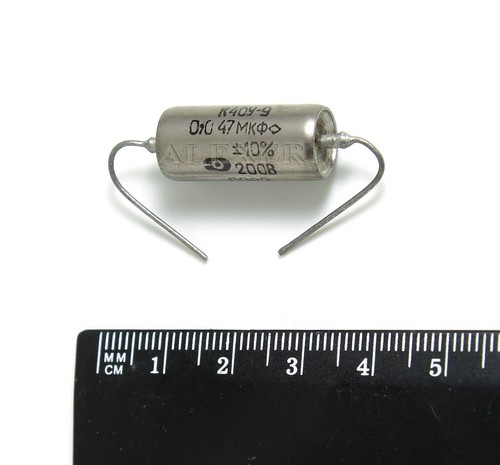K40Y-9 PIO Capacitor 1000pF - 1uf 200V Paper in Oil Audio Amplifier USSR NOS - Picture 14 of 22
