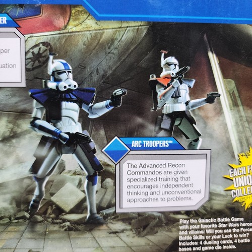 Star Wars Clone Wars ARC Troopers Figure Battle Pack Rex Fordo Hammer Havoc New - Picture 12 of 13