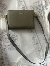 STEVE MADDEN Womens BGREER Wallet On Chain Crossbody Messenger Bag Olive
