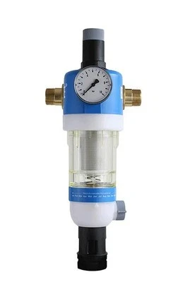 Filtro di risciacquo Honeywell Primus FKN74C 1 1/4 di pollice, DN 32, con riduttore di pressione