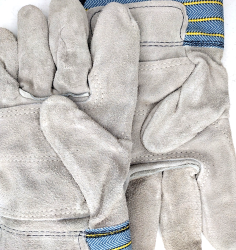 Guanti da lavoro in pelle da uomo Carolina Glove Co. made in USA taglia Large 5755S UN PAIO - Foto 3 di 6