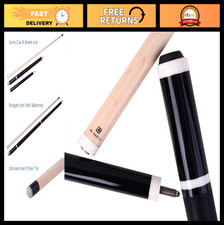Premium 3-Piece Heavy Jump Break Cue - 19oz to 28oz Options for Pool/Billiards