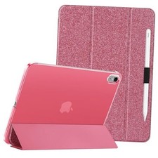 Clear Case for iPad A16 11th Generation 11 Inch 2025 ,iPad 10th Glitter Pink