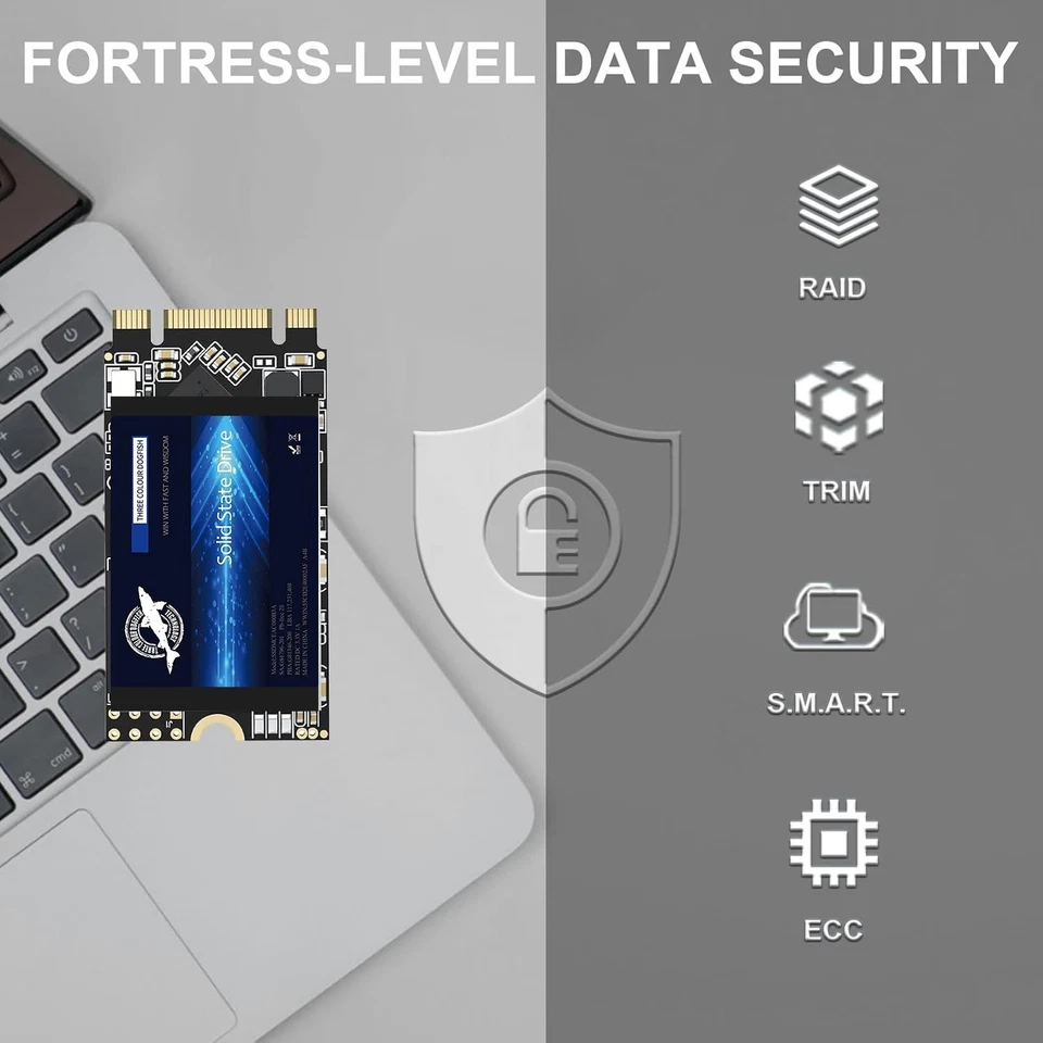 256 GB 512 GB 1 TB SSD da 2,5" MSATA M.2 2242 2280 Unità a stato solido interne - Immagine 2 di 4