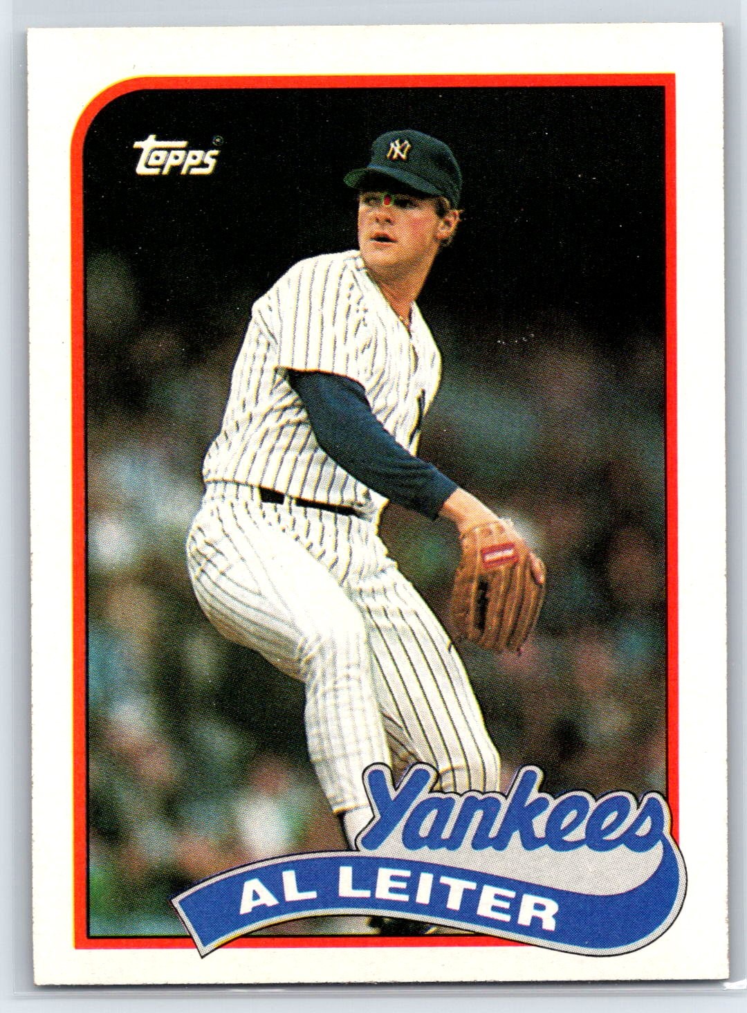 1989 Topps Al Leiter New York Yankees #659