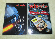 Vintage c1990's Wheels Magazine Awards Dinner Invitations Evan Green