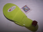 nwt  Diane's Happy Toes  Tealight Candle Holder  Blue Flower Thong Sandal — photo 4