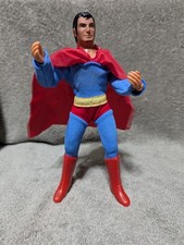 Vintage 1974 8" Superman Mego WGSH World's Greatest Super Heroes Action Figure