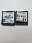 Final Fantasy III and Final Fantasy IV for Nintendo DS. Tested+Working. No Cases