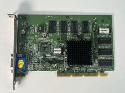 NVIDIA GeForce2 MX 400  64MB AGP  Video Card