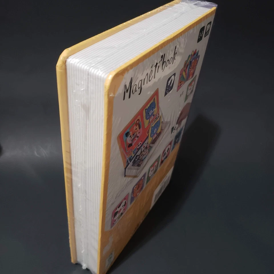 Janod Magnetibook  Mix and Match Animal Faces 72 Magnets  - Image 4 of 4