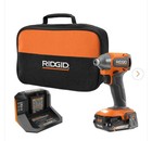 Ridgid 18V Subcompact Brushless Cordless Impact Driver Kit