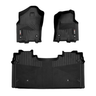 OMAC Premium Floor Mats Liners for RAM 1500 2019-2024 Limited Front 2Pcs
