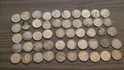 1960 Roosevelt Dimes 90% Silver Half Dollar Lot of 50 Pre 1964