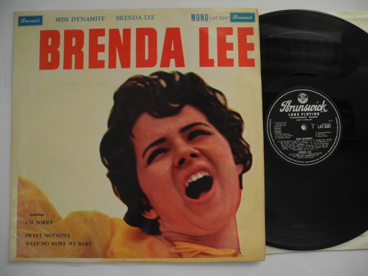 BRENDA LEE Miss Dynamite LP 1960 UK LAT 8347 EX/EX- | eBay