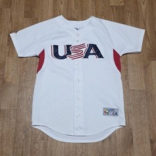 USA World Baseball Classic 2009 Majestic Jersey YOUTH SIZE