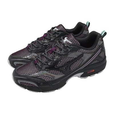 Mizuno MXR Black Metallic Silver Men Lifestyle Casual Shoes