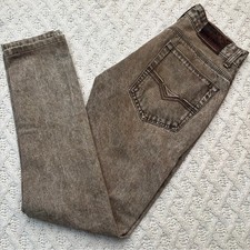 Roberto Cavalli Brown Straight Jeans with Vintage Appeal
